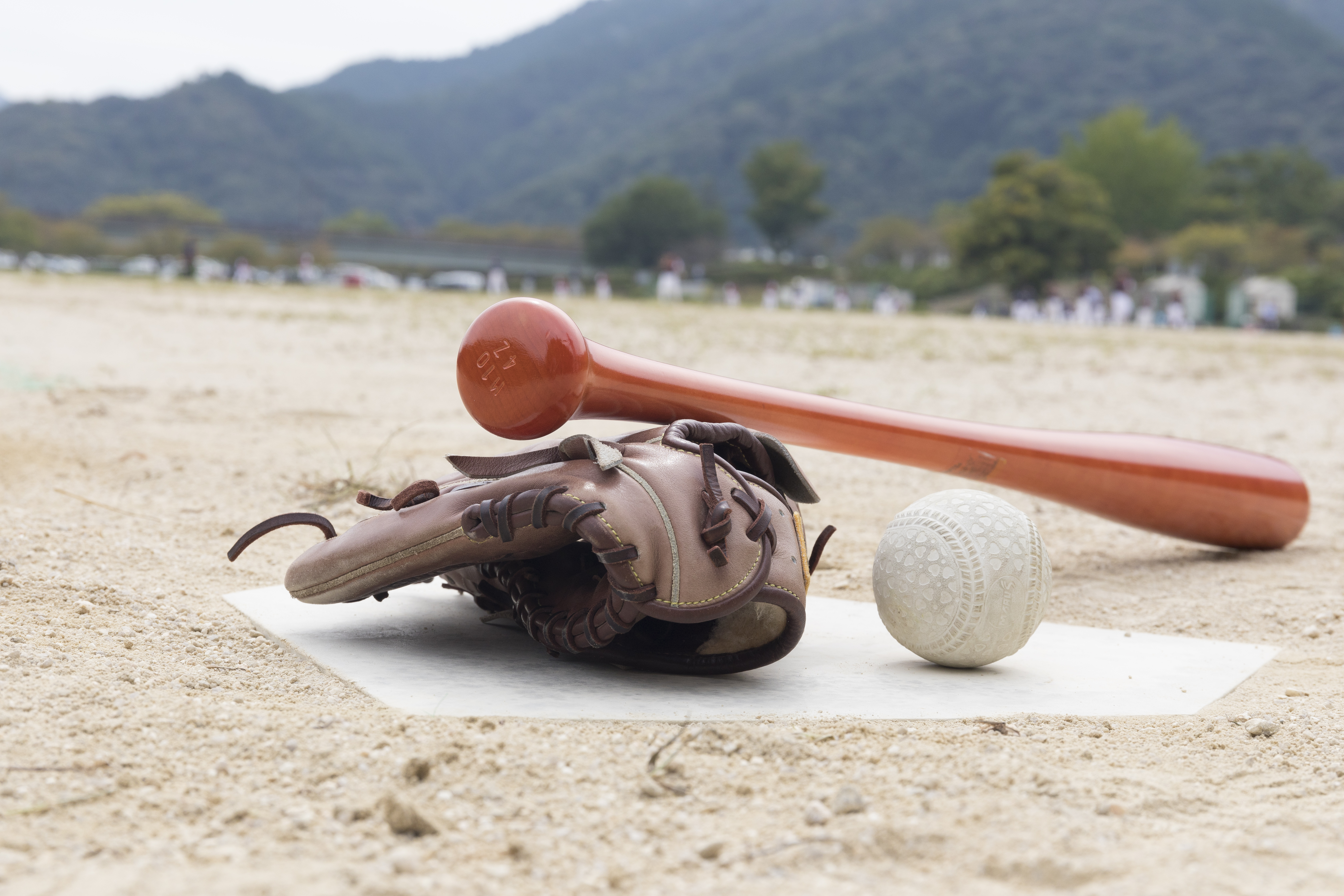少年野球チーム野毛オールスターズへの用具提供
